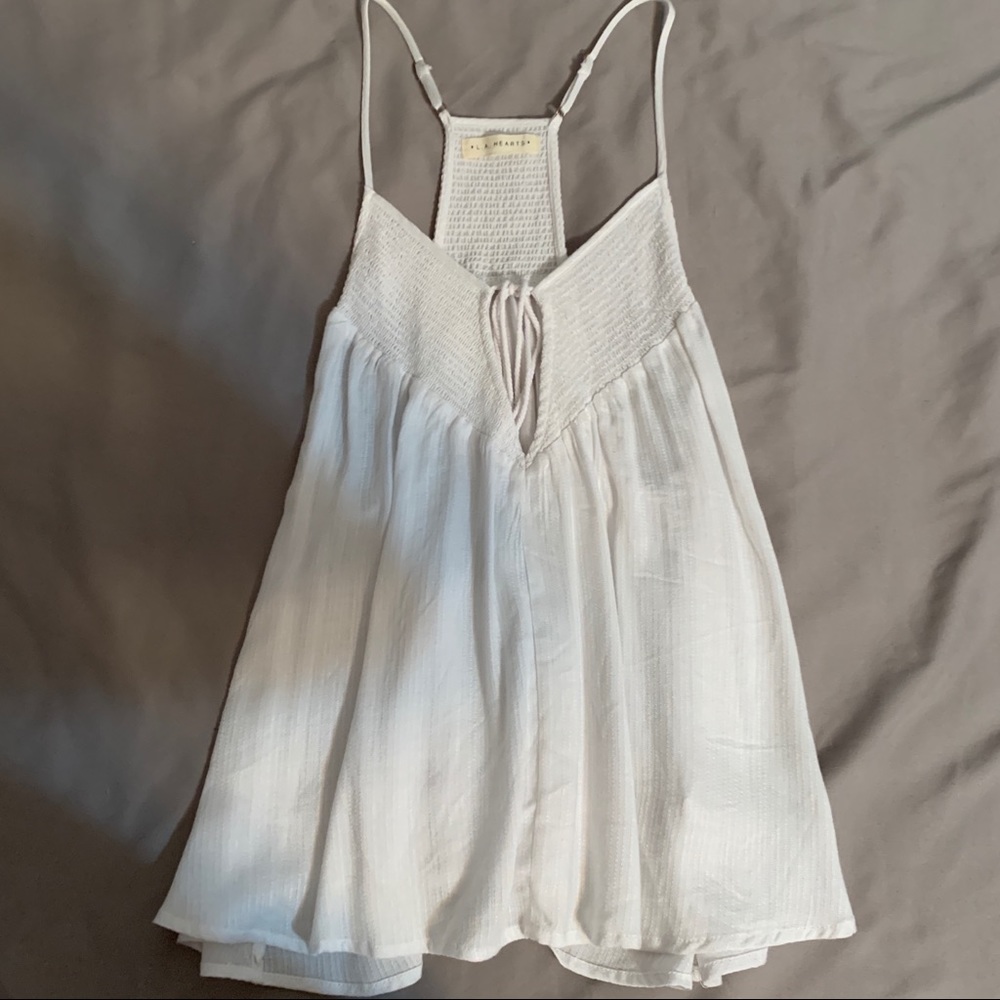 Pacsun White Tank Top